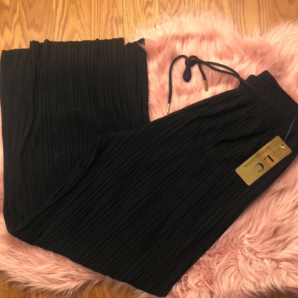 High Rise Wide Leg Pants - Picture 3 of 3